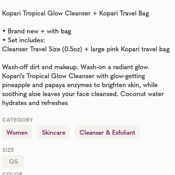 Kopari 3pc Set & Kopari Travel Bag - Picture 5 of 5